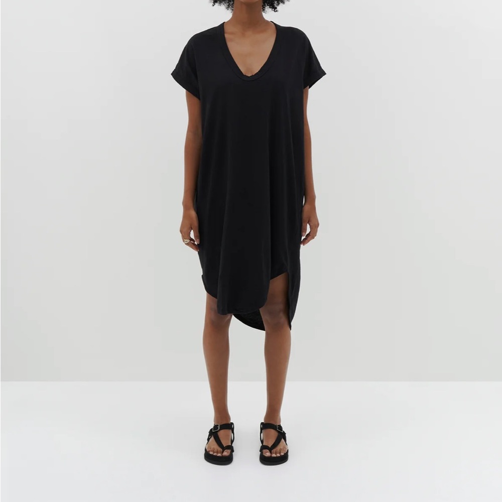 Bassike asymmetrical dress